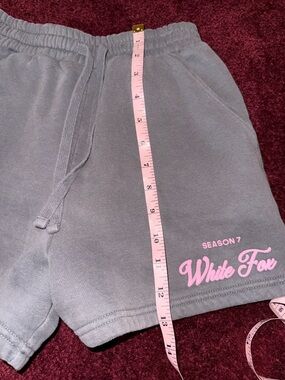 White Fox Shorts Size XS Dark Gray Sweat Lounge Season 7